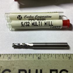 5/32” SOLID CARBIDE MULTI-MILL ENDMILLS 5$