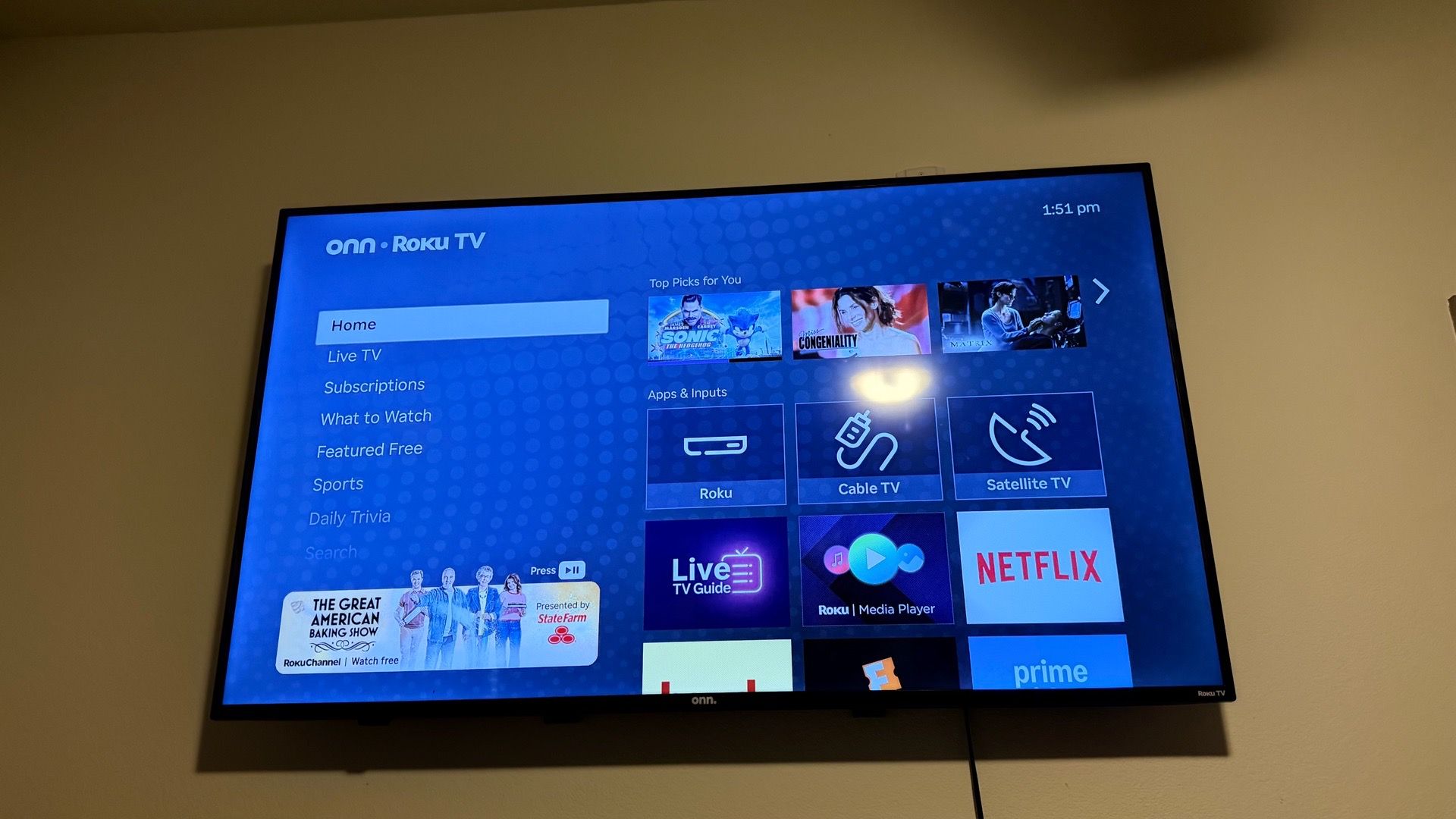 Roku tv 55’’
