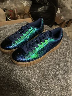 Green Shoes Casual Or Halloween
