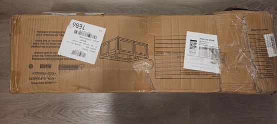 ICAREWAY 50” x 50” Foldable Baby Playpen – Dark Gray – Appears New