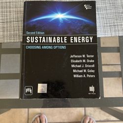 Book Sustainable Energy 