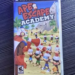 Ape Escape Academy Playstation PSP Video Game Brand New Sealed.