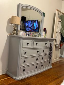 Hard wood dresser