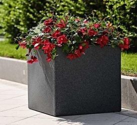 20" x 20" Cube Shaped Planter