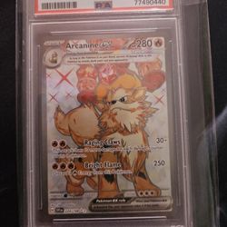 Arcanine Ex 224 PSA10