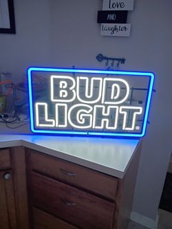 Bud Light Neon Sign