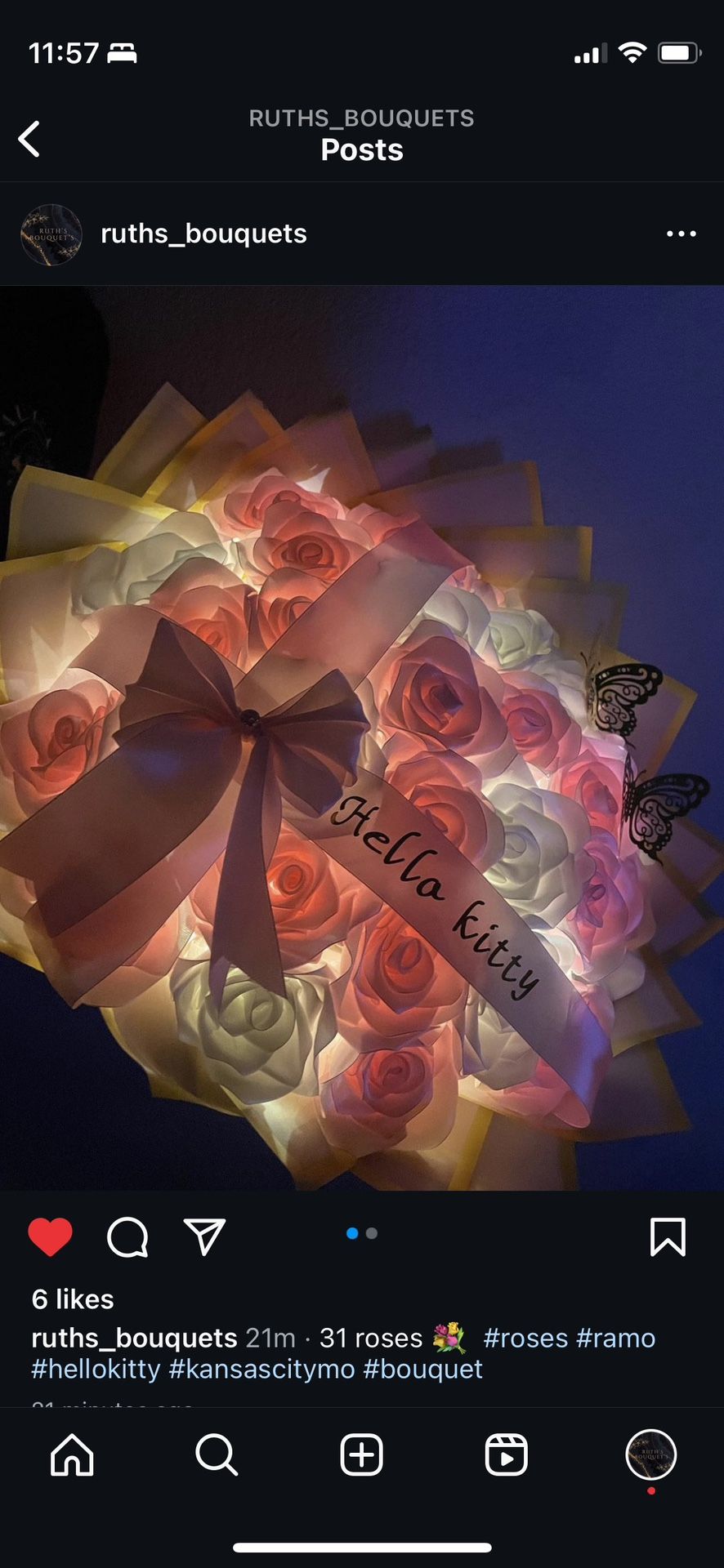 Rosas Eternas Ramo