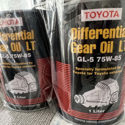 Toyota Differential Oil 08885-02506 $40 Each
