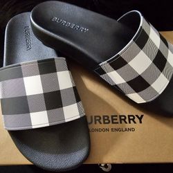 Men's Burberry Slide Sandals 
