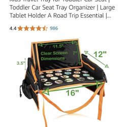 Travel tray For Kids 