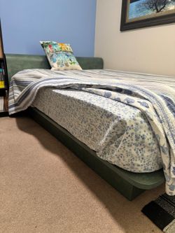 Queen platform Bed.