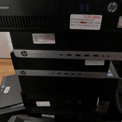 HP Elite 800 G3, I7 6700, 16GB, 500GB SSD