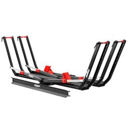 200lbs Capacity Tire-Clamp E-bike Rack with Ramp