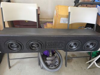 2005-2020 Nissan Frontier Crew Cab Subwoofer Box