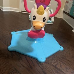 Fisher Price Bounce & Spin Unicorn