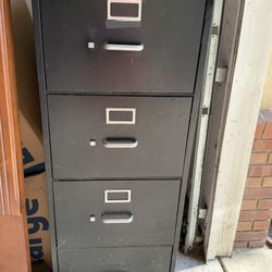 Four Drawer File Cabinet