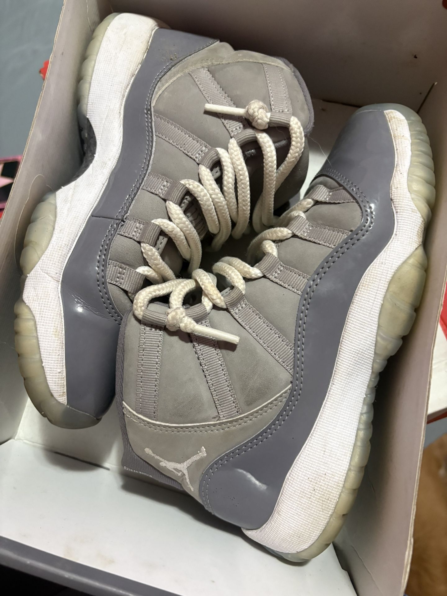 Cool Grey Jordan 11s