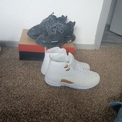 White Owl Off White Jordan 12s & Balhlincaga 
