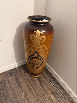 Vintage vase heavy