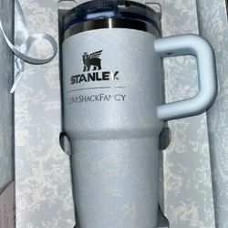 Stanley 20oz Blue White Winter