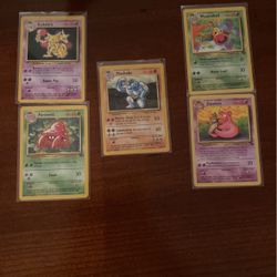 Base Set Original Rare Pokémon Cards