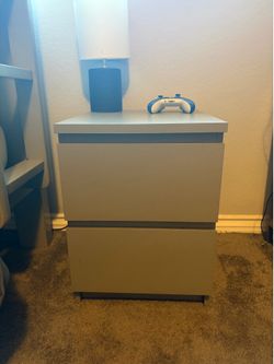 IKEA grey night stand