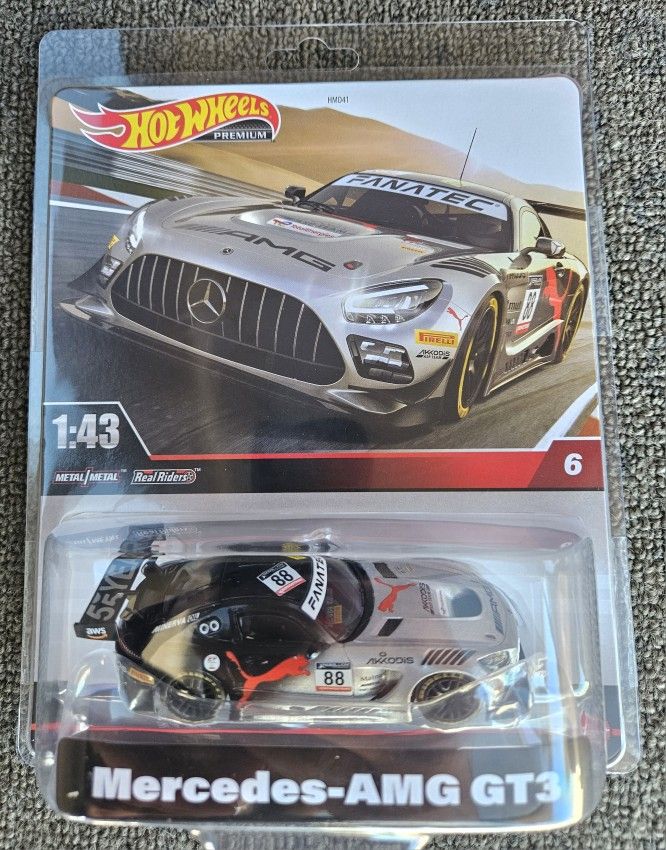 Hot Wheels Premium Mercedes AMG GT3