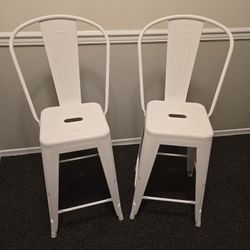 White Metal Chairs