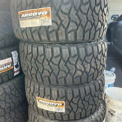 33x12.50R20 ARROYO Rt 4 NEW TIRES INSTALLED AND BALANCED 