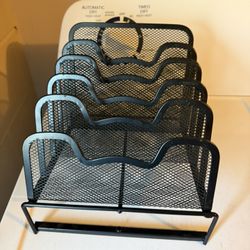 Metal Desktop File Holder