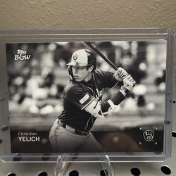 2025 Topps Black & White - Christian Yelich #62