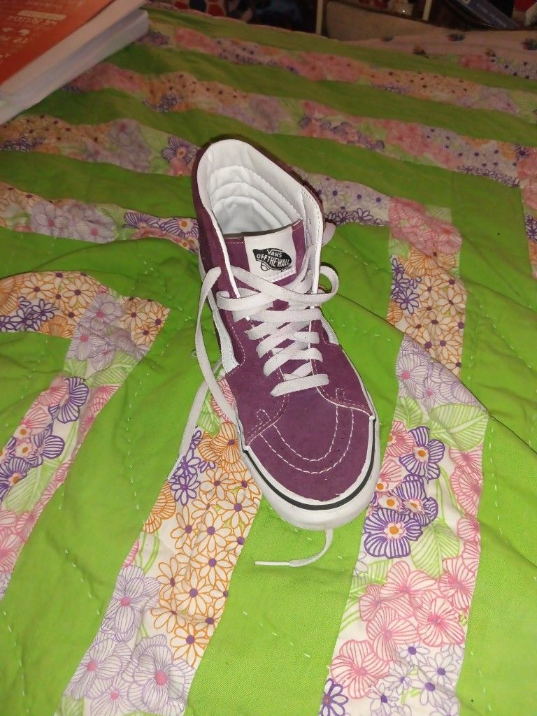 Burgundy Vans Perhaps Sneakers