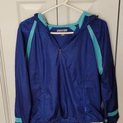 Forever 21 Blue Lightweight Hoodie Size Medium 