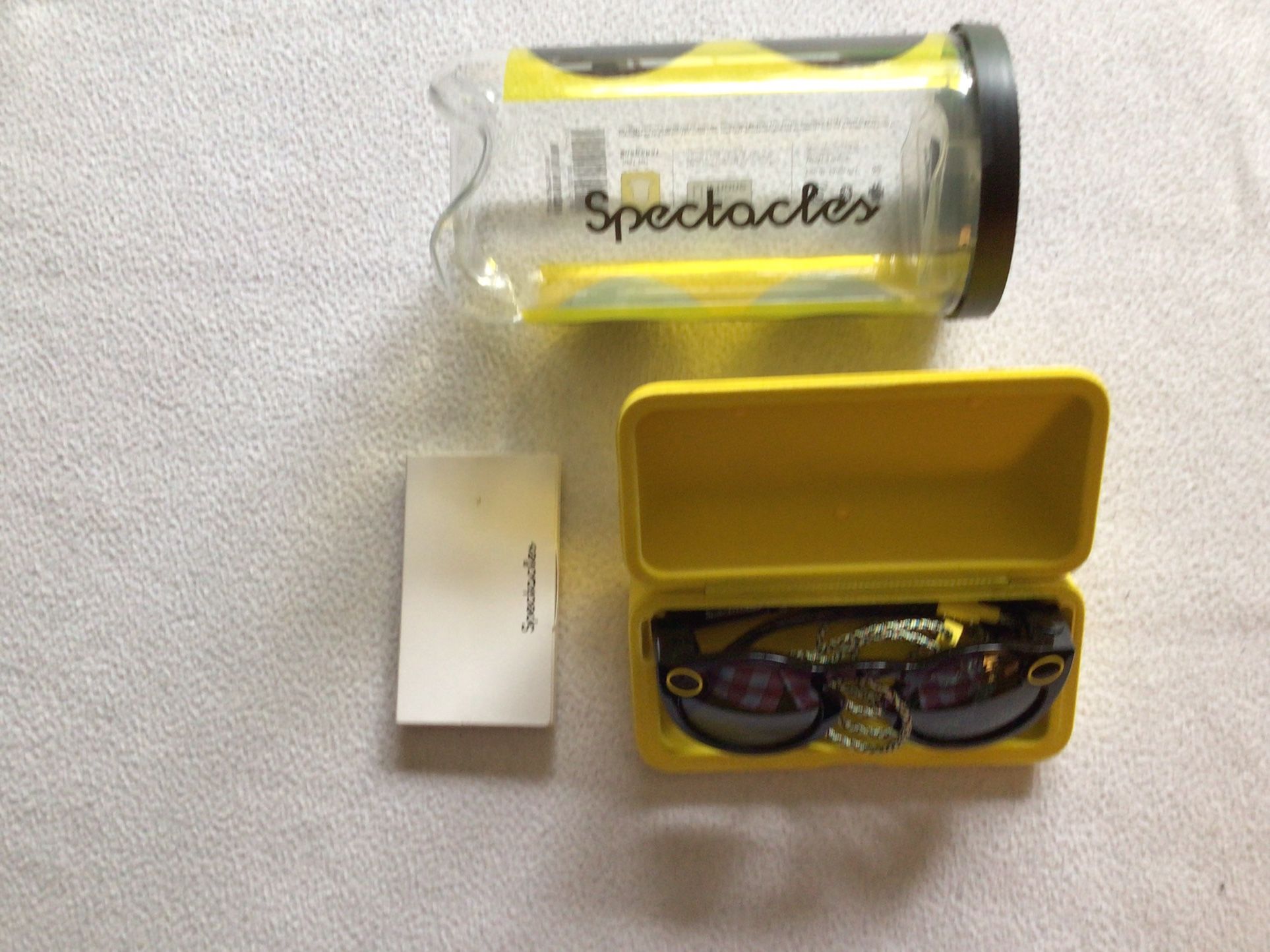 Snapchat Spectacles   Gen 1 Glasses