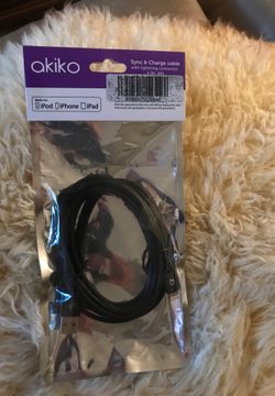 Change cable for iPhone iPad