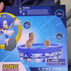 Sonic The Hedgehog Swimming Pool New 