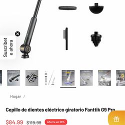 cepillo de limpieza eléctrico inalámbrico (cordless spin scrubber) diseñado para facilitar la limpieza profunda sin esfuerzo físico