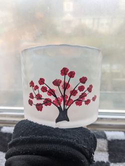 Sakura Sake Holding Glass 