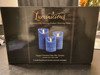 Flameless Wax Candles 