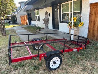 4x8 Solid Trailer Frame