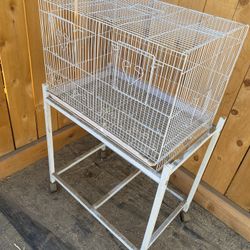 Bird Cage And Stand 