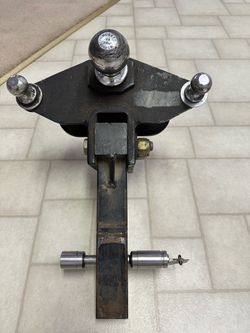 Husky Adjustable Tri-Ball Trailer Hitch w/ Lock – Heavy Duty – $100 FIRM