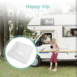 LBK 14" Universal RV, Trailer, Camper, Motorhome (White 2 Pack) Roof Vent Cover - Vent Lid Replacement, Made In USA