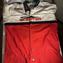 Skeeter Fishing Team Button-Up Shirt – Yamaha | Performance Wear