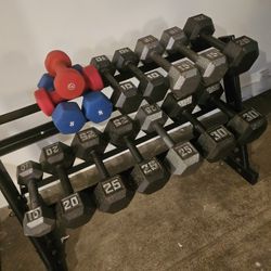 Free Weights+ Rack (Hammers Optional)