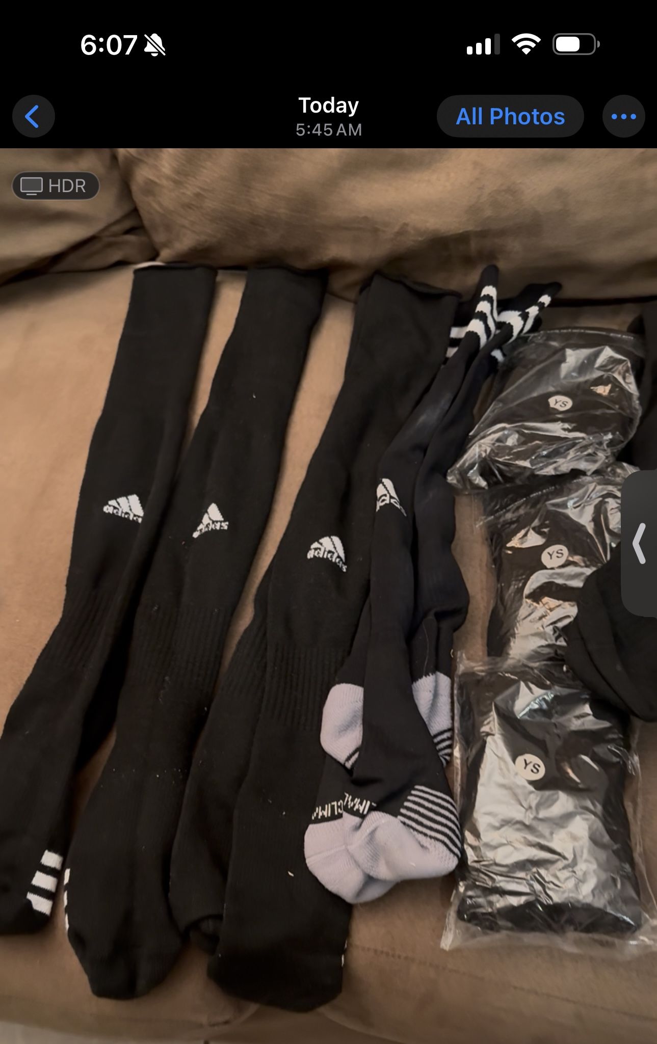 Various Socket Socks and Shin Sleeves