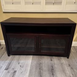 Wood TV Stand 