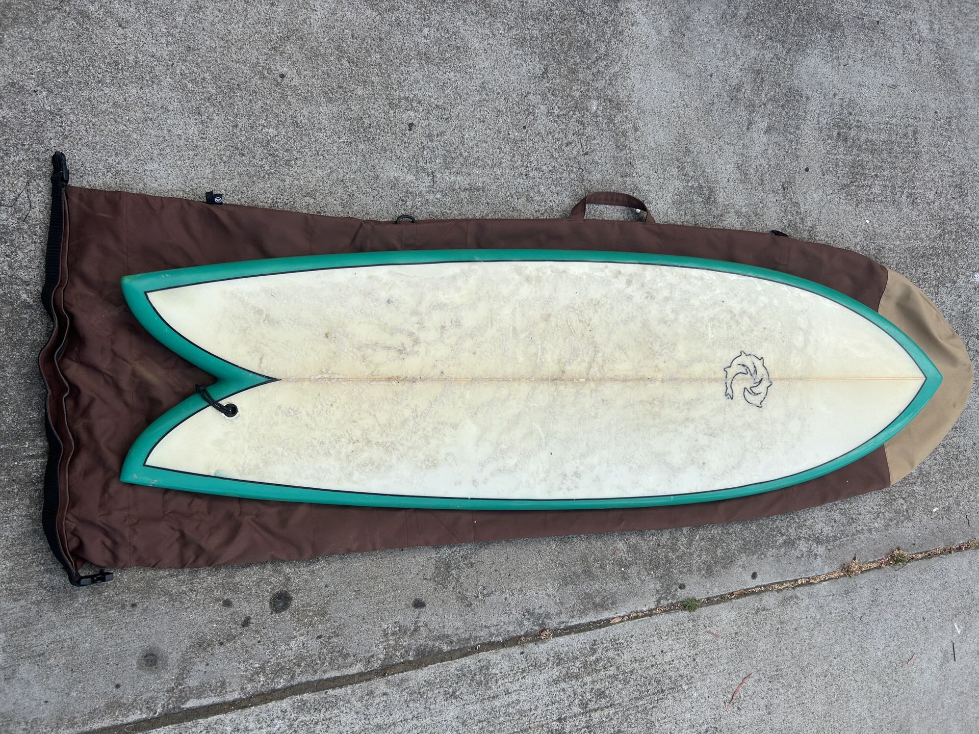 5’6” Fish surfboard 