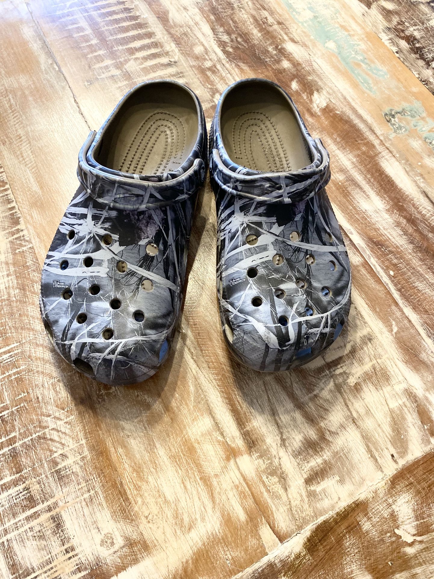 Men Crocs Size 12 Women 10 In Great Shape