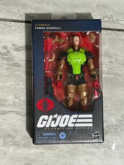 G.I. Joe Classified Series Cobra Overkill Figure